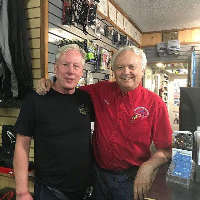 Another visit with a great life long BMW Motorrad dealer on our way to Mexico 🇲🇽 Craig Hansen in